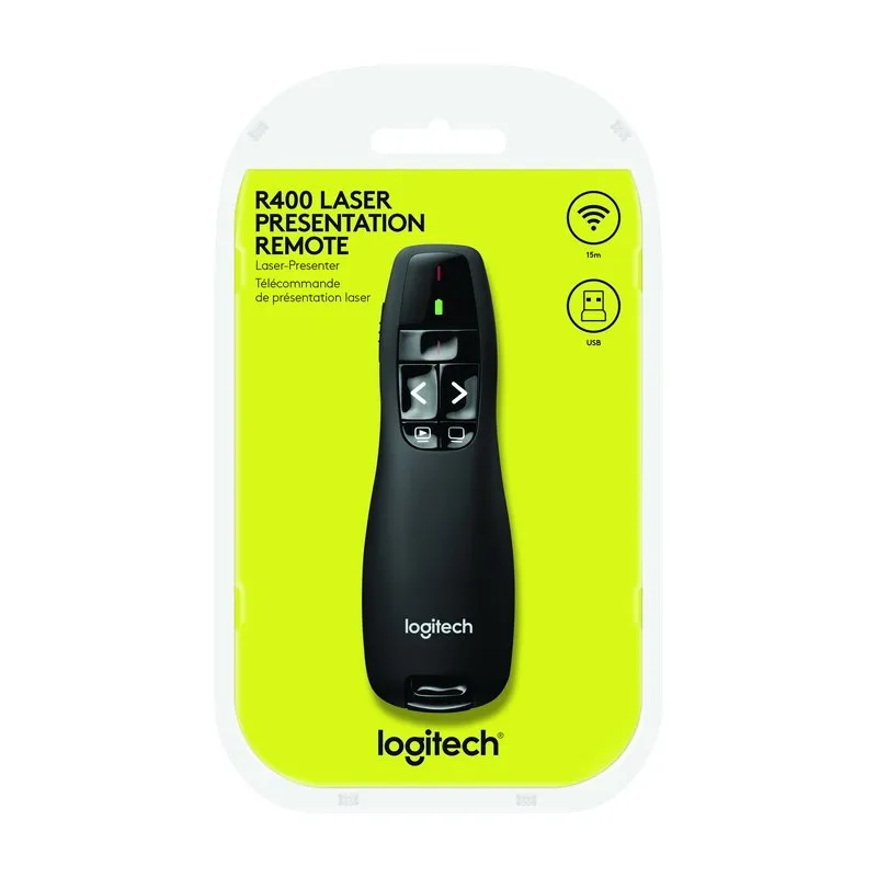 Logitech R400 Apresentador Sem Fios + ponteiro laser - Imagem de Detalhe 44
