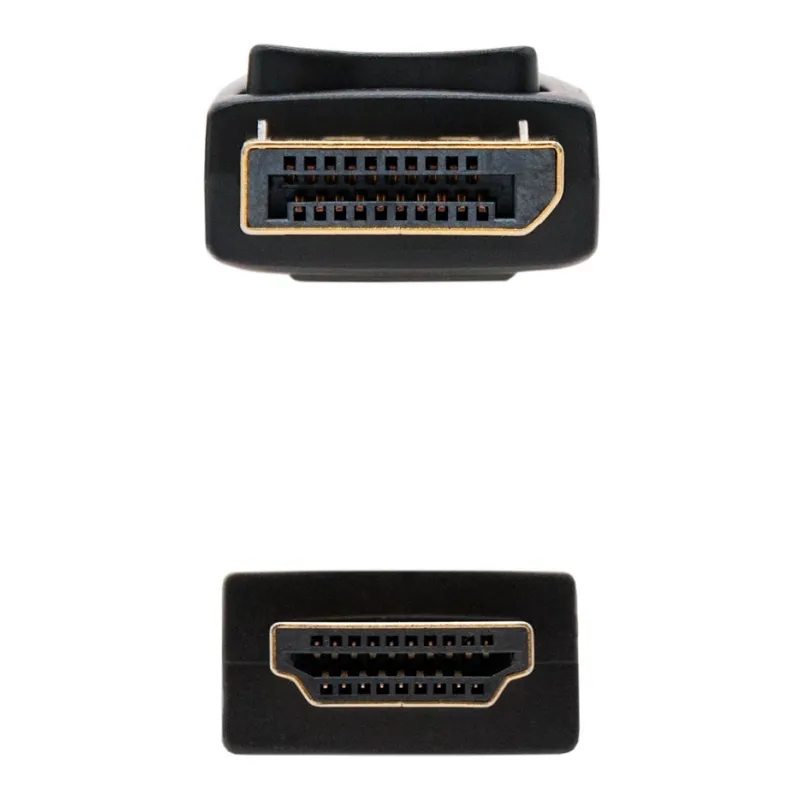 Nanocable Cabo Conversor DP para HDMI 2 M Preto - Imagem de Detalhe 30
