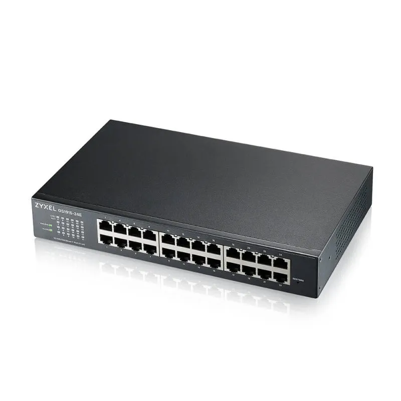 ZyXEL GS1915-24E Switch 24xGbE Nebula Sem Ventoinha - Imagem de Detalhe 34