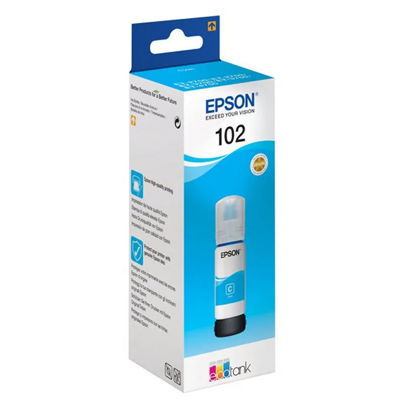 Epson Botella Tinta Ecotank 102 Ciano - Imagem de Detalhe 31