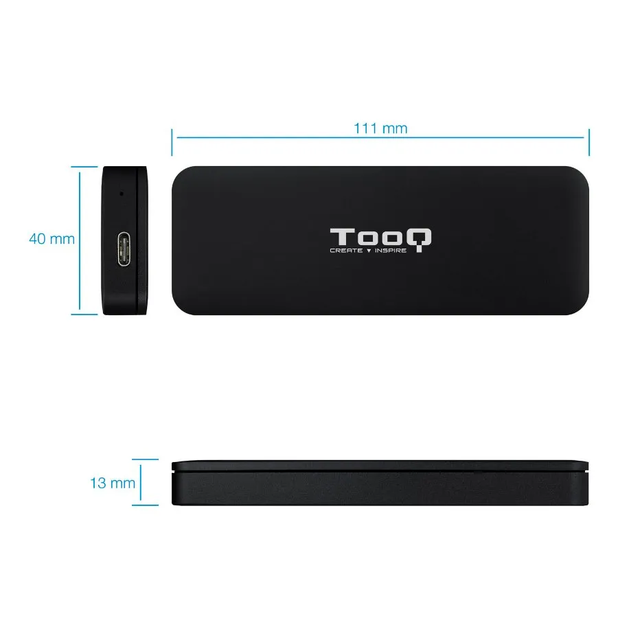Tooq Caixa Externa para SSD M.2 NVMe PCIe - Imagem de Detalhe 47