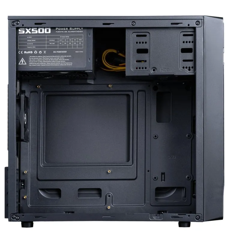 Hiditec caixa MicroAtx Q2 PRO 2 USB 3.0 + C.READER - Imagem de Detalhe 48