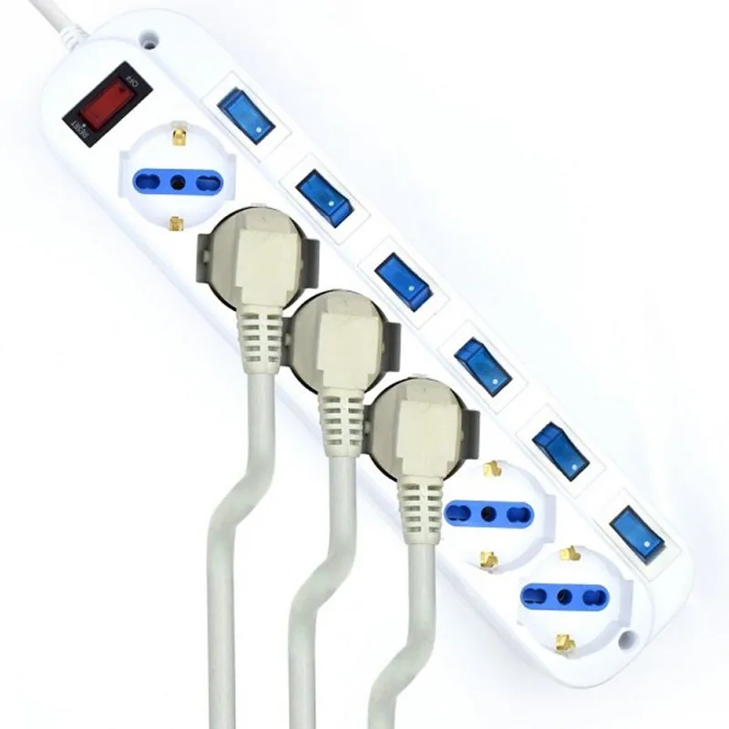 EWENT EW3932-3m Régua 6 Tomadas / 6 interruptor 3m - Imagem de Detalhe 34