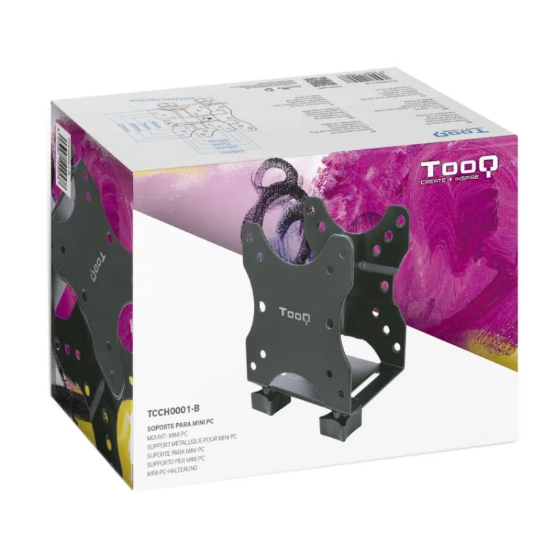 Tooq Suporte Metálico para mini PC preto - Imagem de Detalhe 51