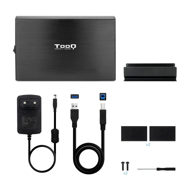 TooQ TQE-3531B Caixa HDD 3.5" USB 3.1Gen1 Preta - Imagem de Detalhe 51