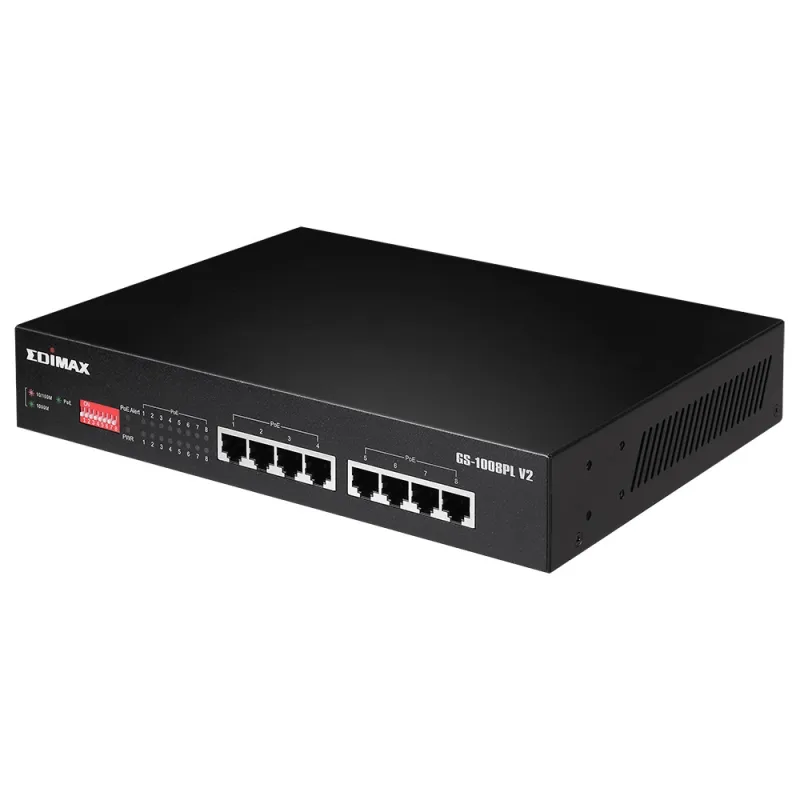 Edimax GS-1008PL V2 Switch 8xGbE PoE+ - Imagem de Detalhe 52