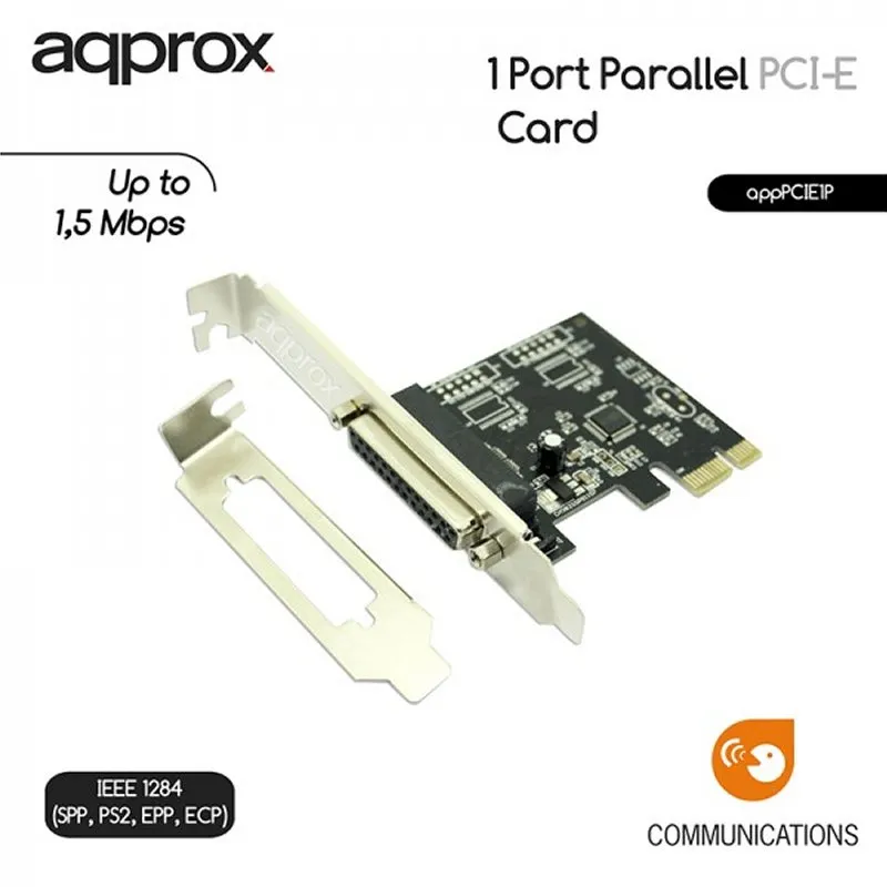 approx! APPPCIE1P Tarj. Cont. 1 Paralelo PCI-E LP&HP - Imagem de Detalhe 36