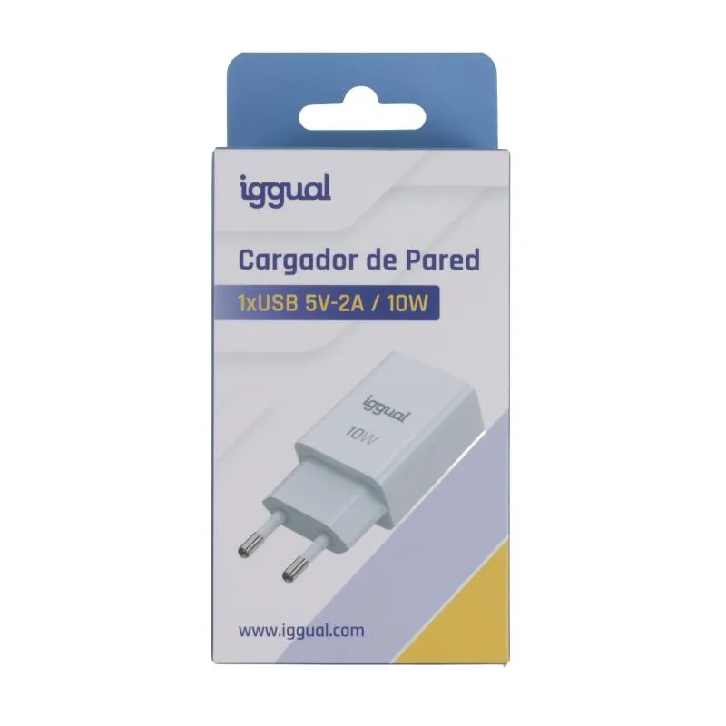 iggual Carregador de parede 1xUSB 5V/2A (10W) - Imagem de Detalhe 88