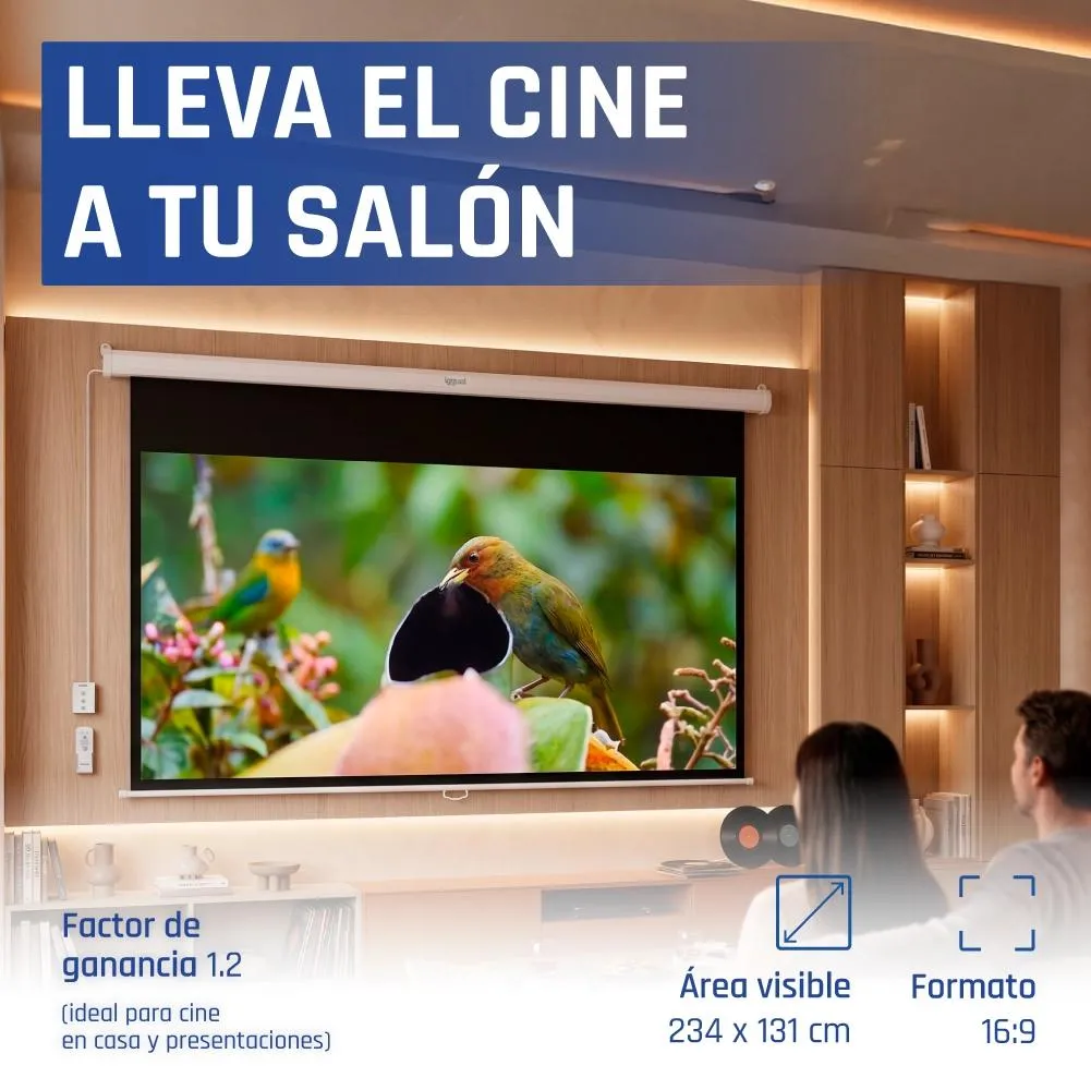 iggual Ecrã elétrico 16:9 106" 234x131 cm - Imagem de Detalhe 127