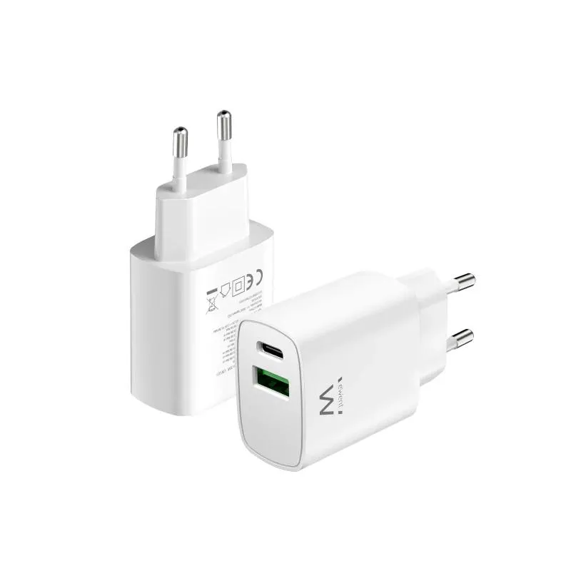 EWENT Cargador rápido Q3 20w USB-C e USB-A - Imagem de Detalhe 46