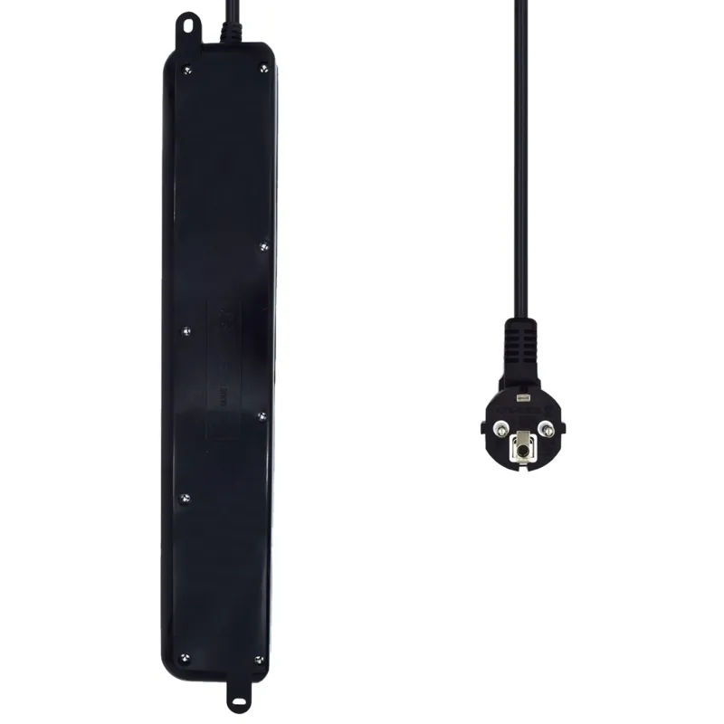 Ewent EW3924 Régua 6 tomadas com proteção Preto - Imagem de Detalhe 39
