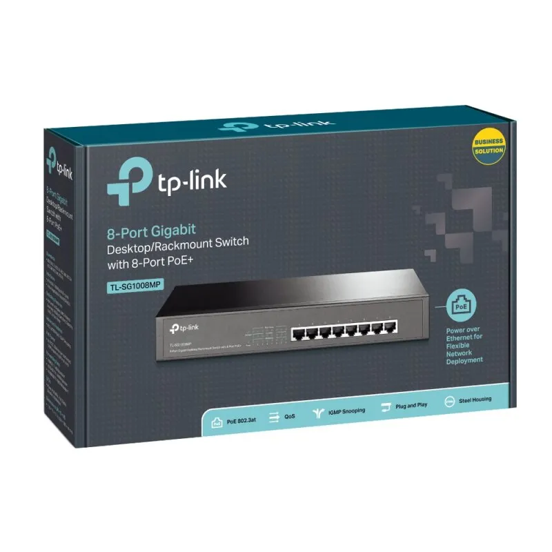TP-LINK TL-SG1008MP Switch 8xGB PoE+ - Imagem de Detalhe 58