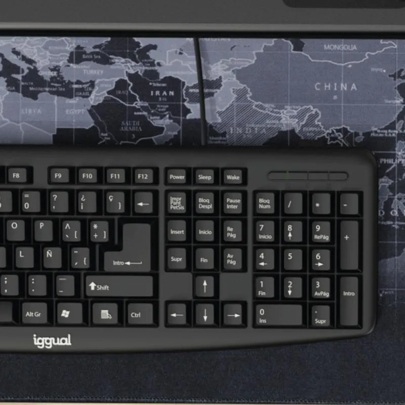 iggual Teclado padrão CK-BASIC-105T negro - Imagem de Detalhe 98
