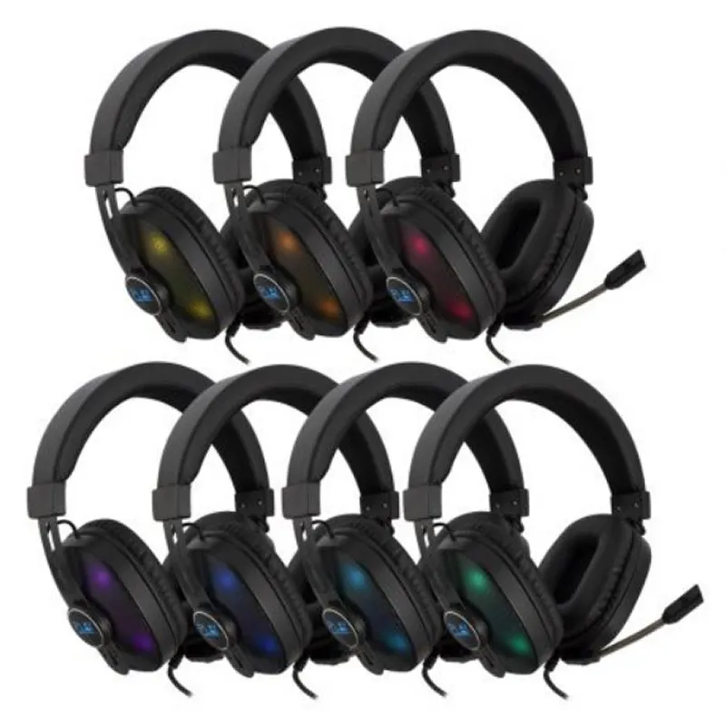 Ewent Auricular PL3321 iluminação LED RGB - Imagem de Detalhe 60