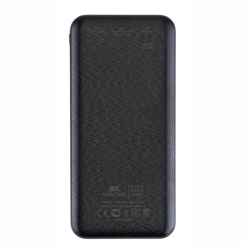 RIVACASE VA2540 (10000mAh) Preto QC/PD 20W LCD - Imagem de Detalhe 49
