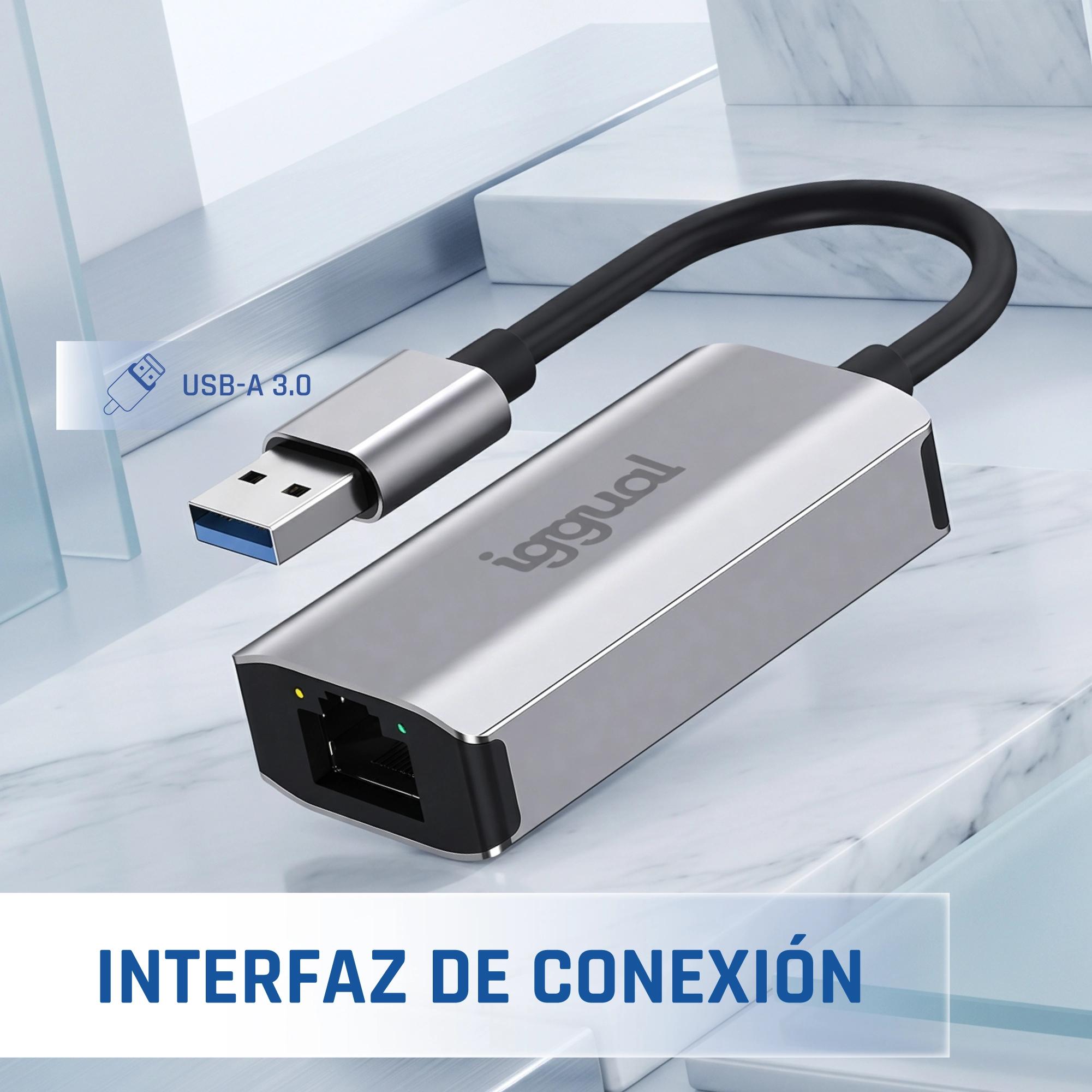 iggual Adaptador USB-A a RJ45 Gigabit - Imagem de Detalhe 8
