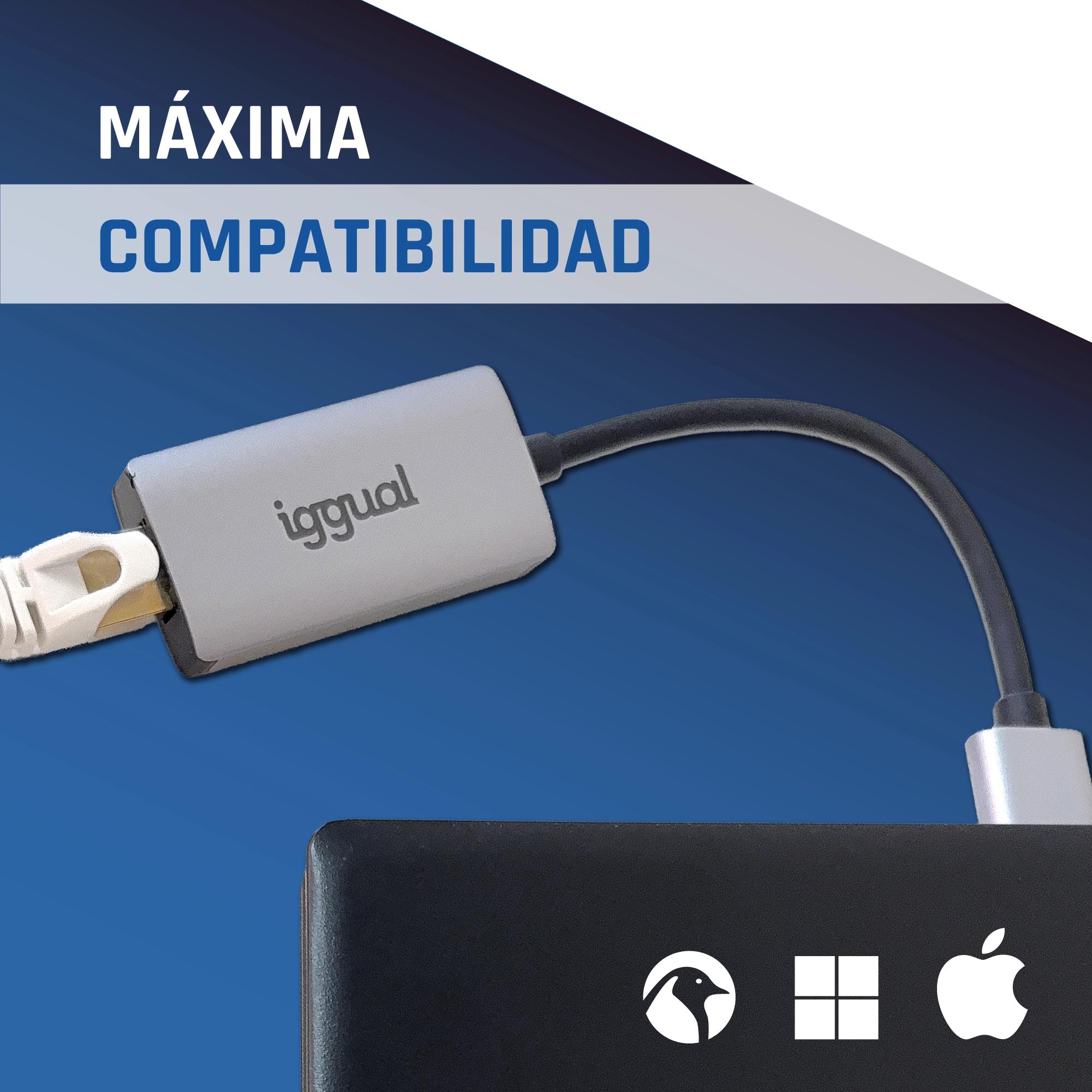 iggual Adaptador USB-A a RJ45 Gigabit - Imagem de Detalhe 10