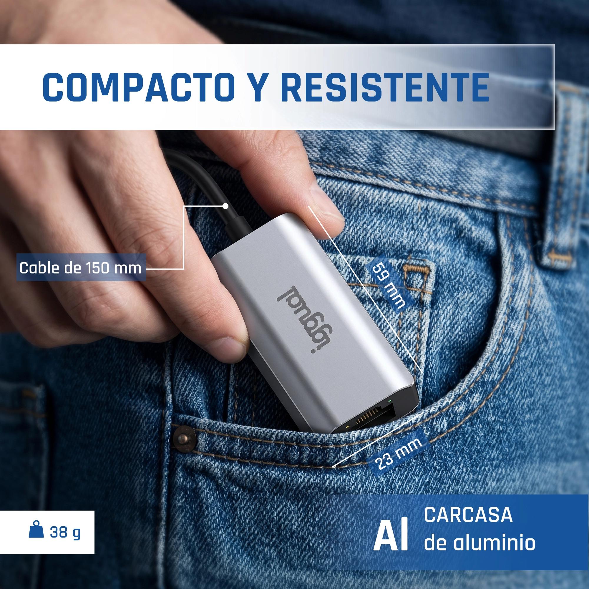 iggual Adaptador USB-A a RJ45 Gigabit - Imagem de Detalhe 11