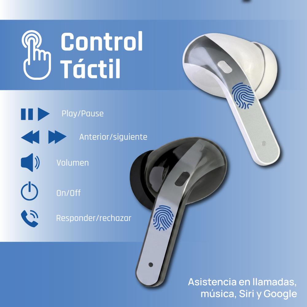 iggual Auriculares sem fios TWS Bluetooth branco - Imagem de Detalhe 17