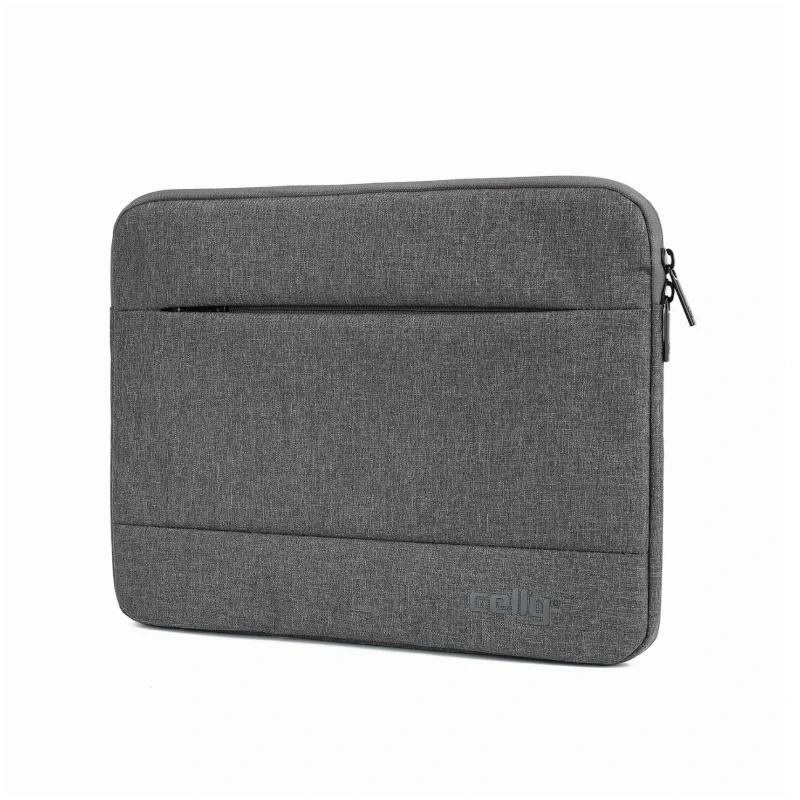 Celly Funda Portátil Sleeve até 13" Cinza - Imagem de Detalhe 3
