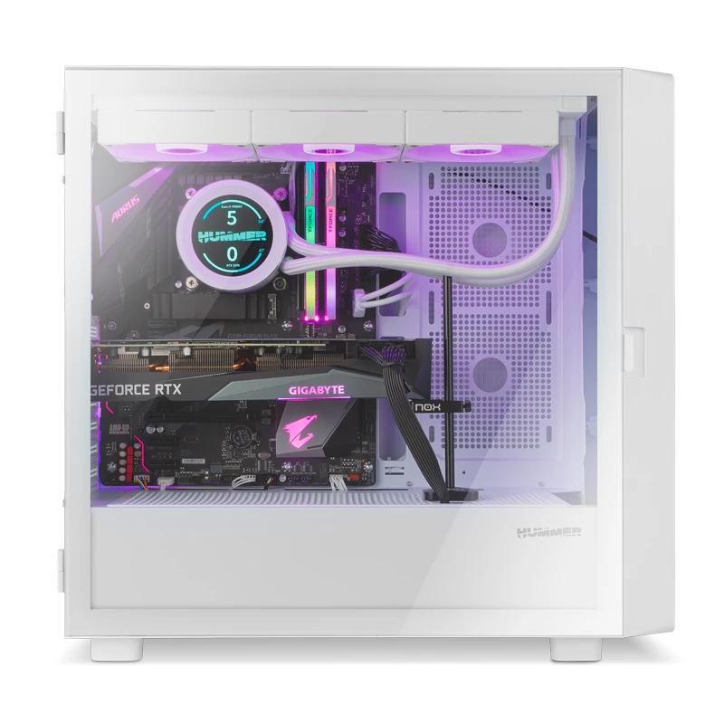 Nox Semitorre HUMMER BIOS ecrã LCD 8" BRANCO - Imagem de Detalhe 4