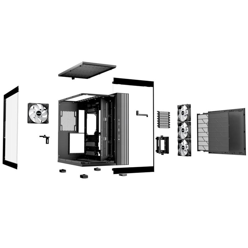 be quiet! BASE LIGHT 600 LX Preto - Imagem de Detalhe 6