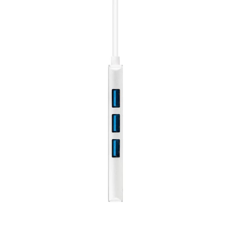 Nanocable Hub USB 3.0 4 x USB 3.0 10cm. Cinza - Imagem de Detalhe 4