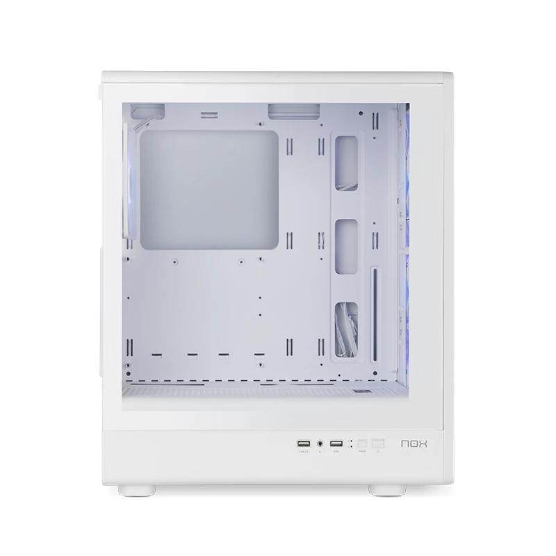 NOX Semitorre INFINITY IOTA ARGB Branco USB 3.0 - Imagem de Detalhe 4