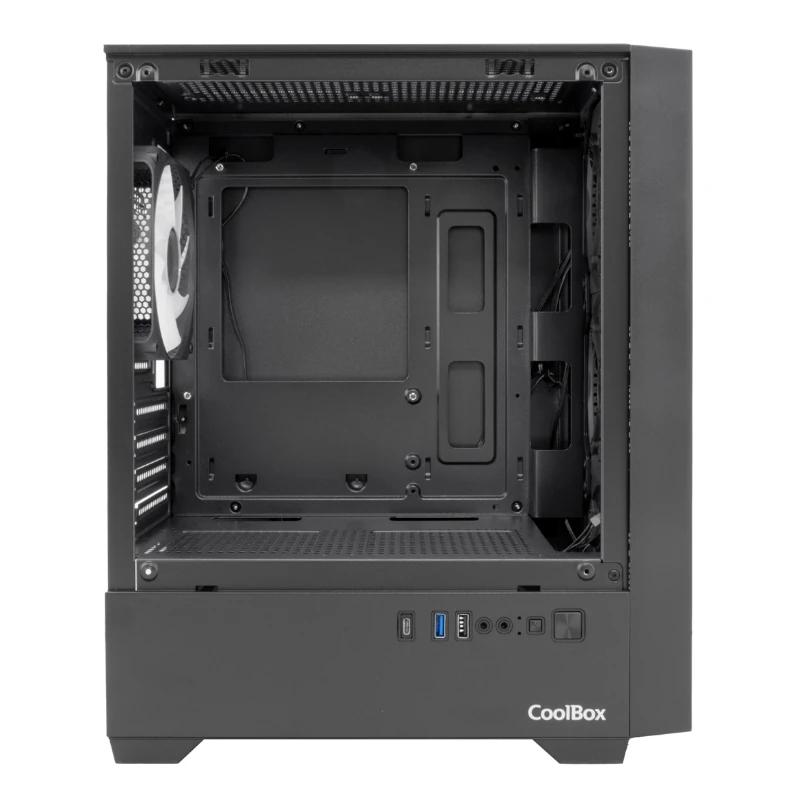 Coolbox Caja Gaming MATX GM200 F.Mesh S.FTE ARGB N - Imagem de Detalhe 6