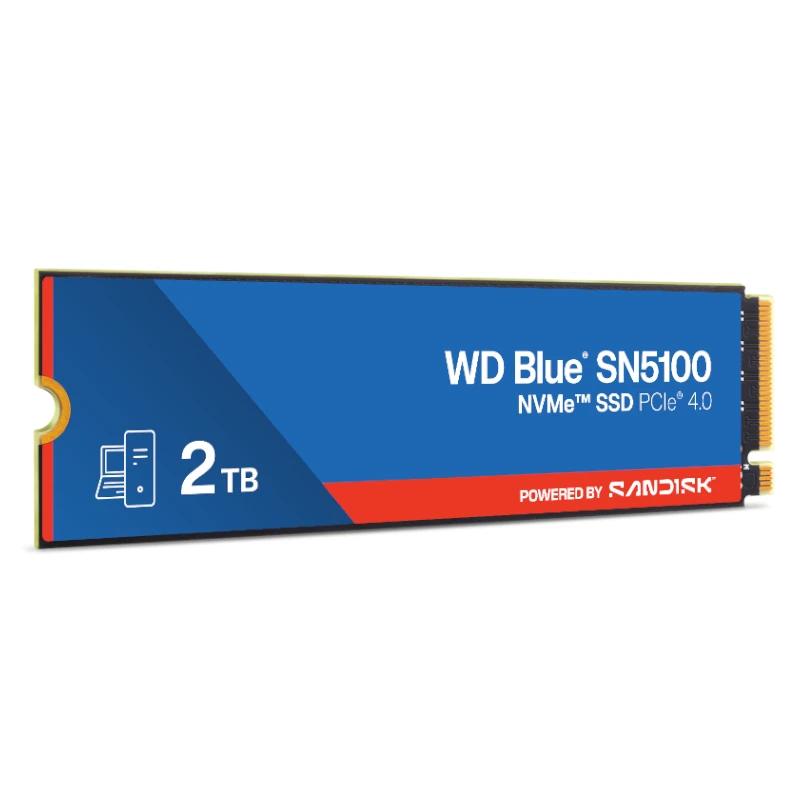 WD Blue SN5100 SSD 2TB NVMe Gen4 6700MB-s - Imagem de Detalhe 5