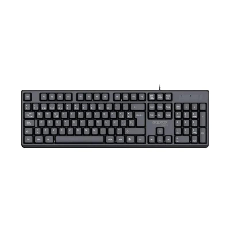 APPROX Teclado X205 USB 2.0 Negro - Imagem de Detalhe 3