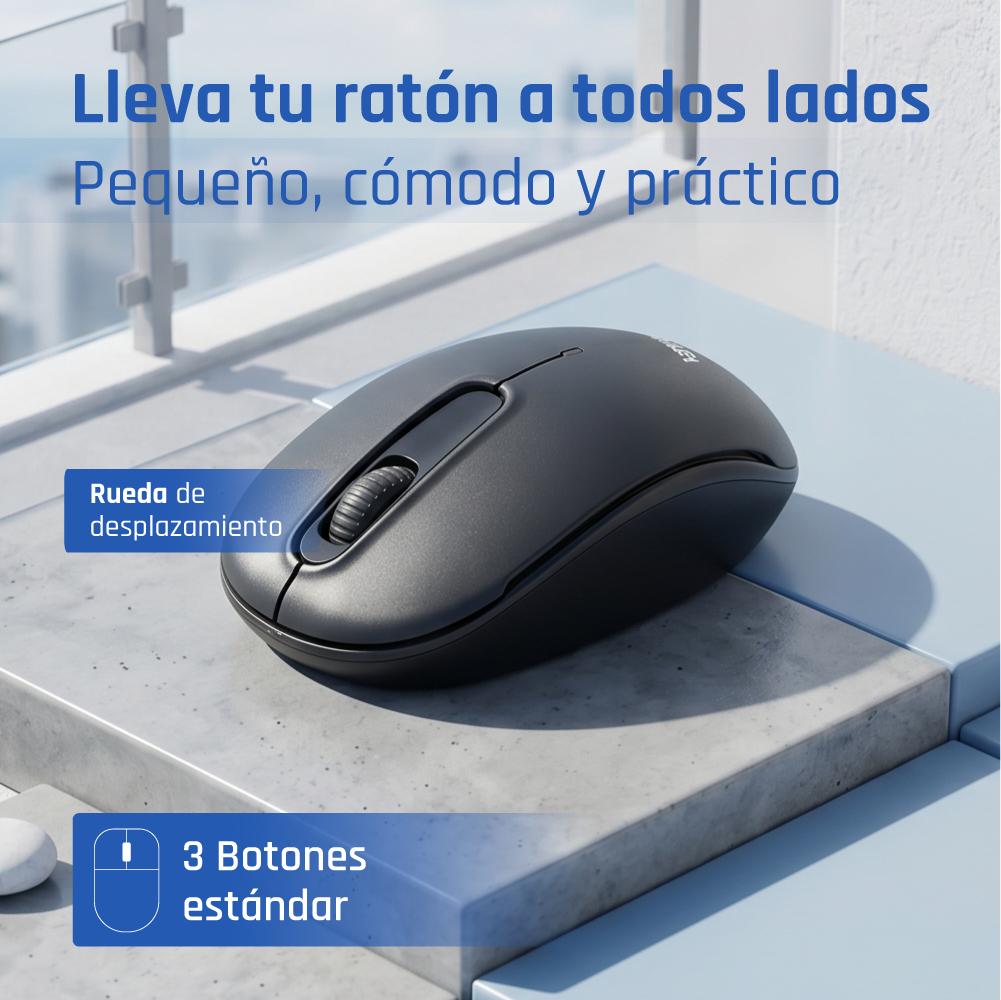 iggual Ratón inalámbrico WOM-STANDARD-3D 1000DPI - Imagem de Detalhe 1