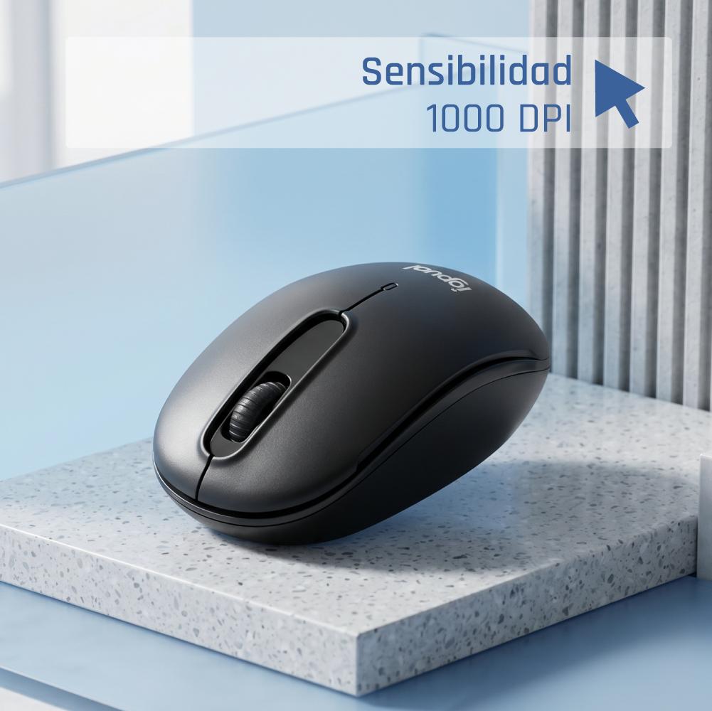 iggual Ratón inalámbrico WOM-STANDARD-3D 1000DPI - Imagem de Detalhe 2