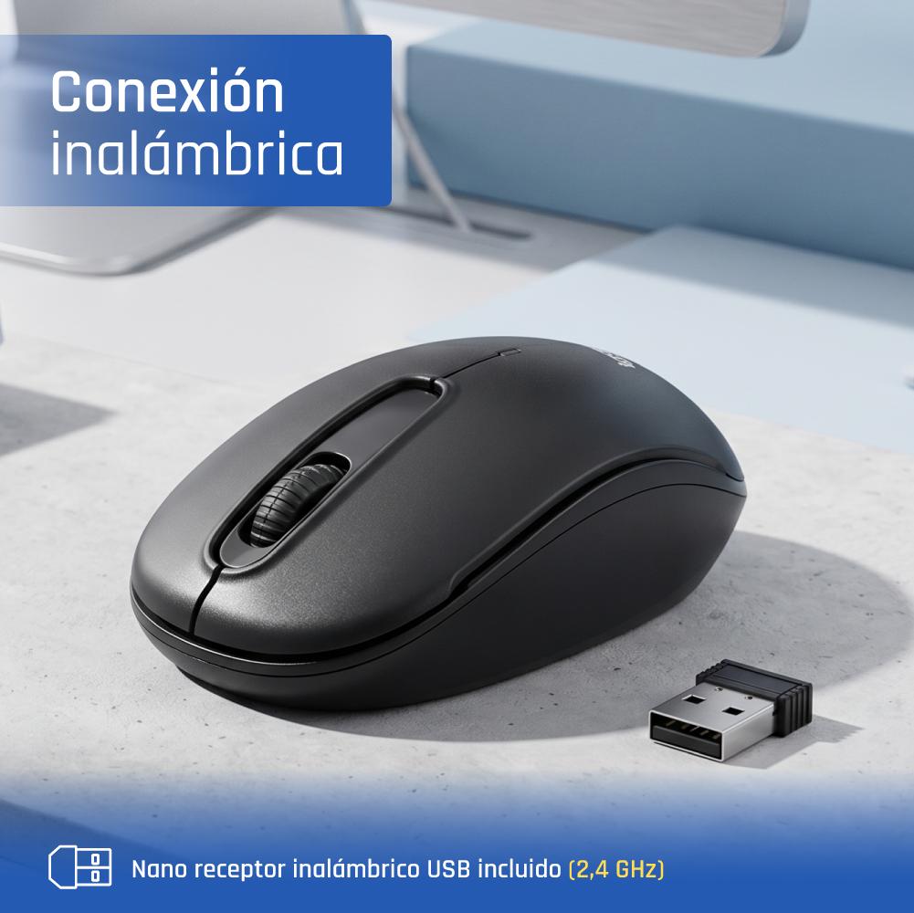 iggual Ratón inalámbrico WOM-STANDARD-3D 1000DPI - Imagem de Detalhe 4