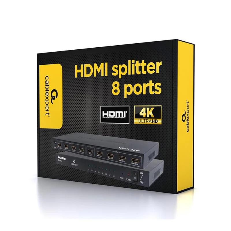 Gembird Divisor HDMI de 8 puertos Admite vídeo 3D - Imagem de Detalhe 2