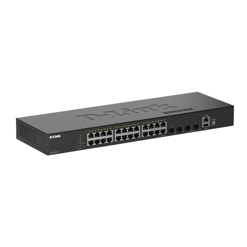 D-Link DGS-1530-28SC/E Switch 20xSFP 4xSFP+ 4xComb - Imagem de Detalhe 1
