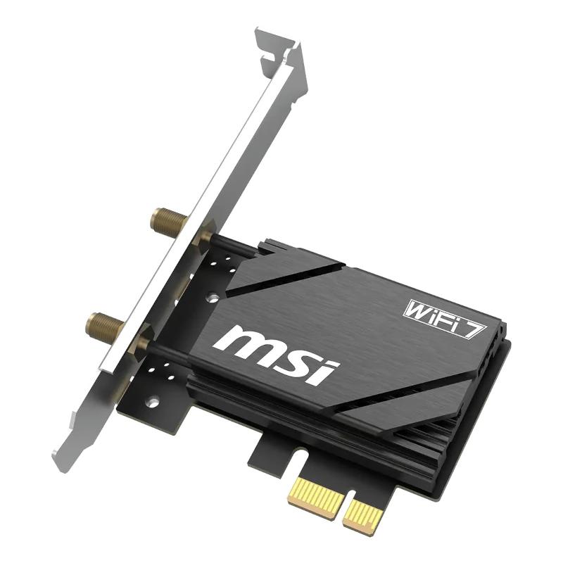 MSI Herald GPBE65 Tarjeta PCIe WiFi7 BE6500 - Imagem de Detalhe 1