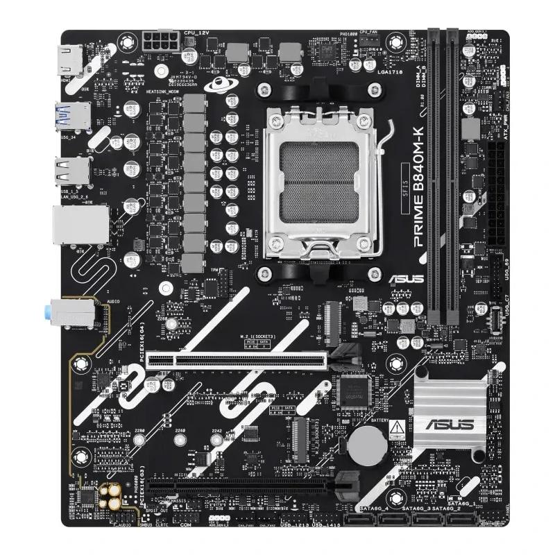 ASUS PLACA BASE PRIME B840M-K mATX AM5 - Imagem de Detalhe 1