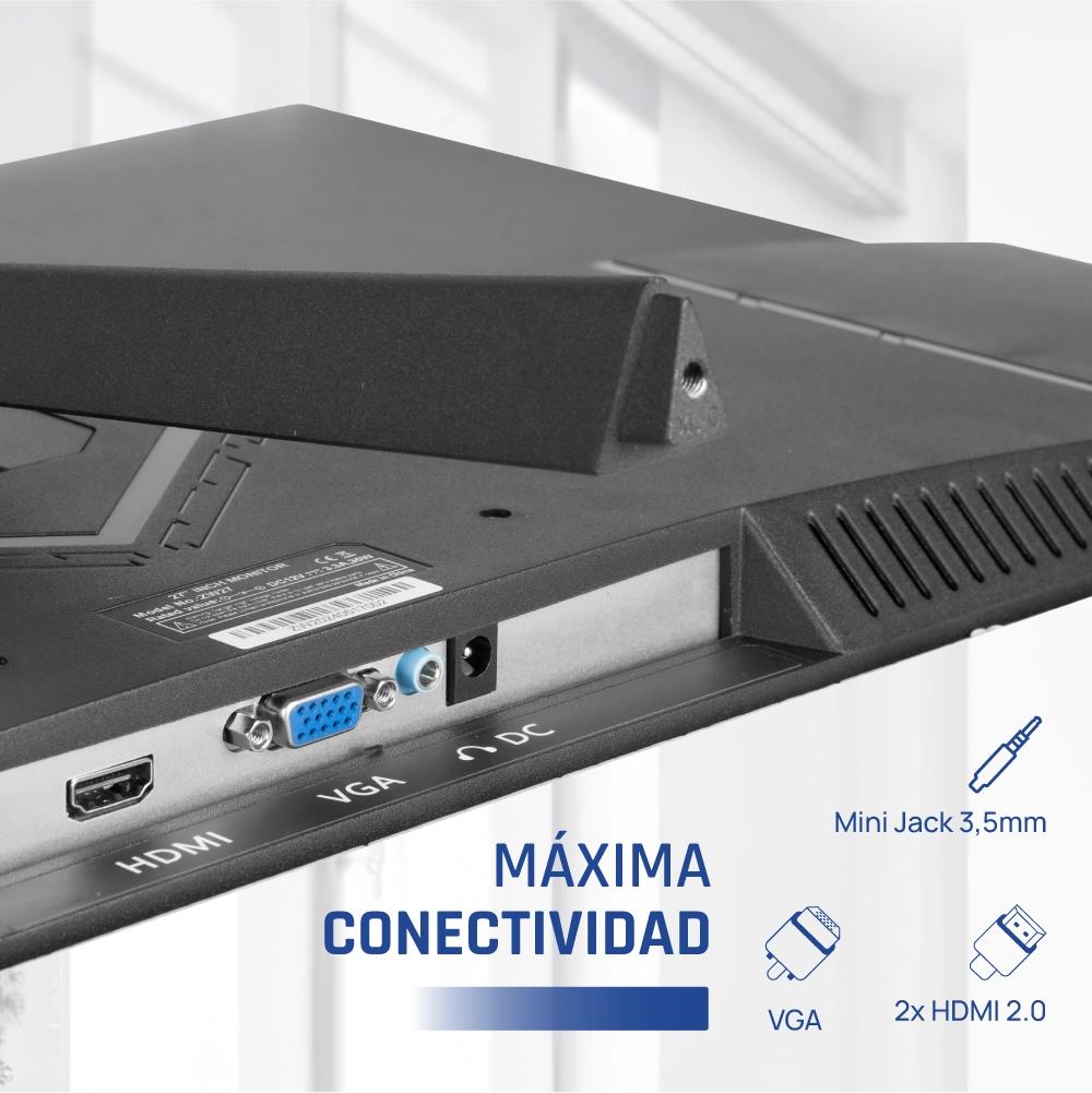 iggual Monitor 24" IPS 16:9 FHD 75Hz VGA HDMI Slim - Imagem de Detalhe 17