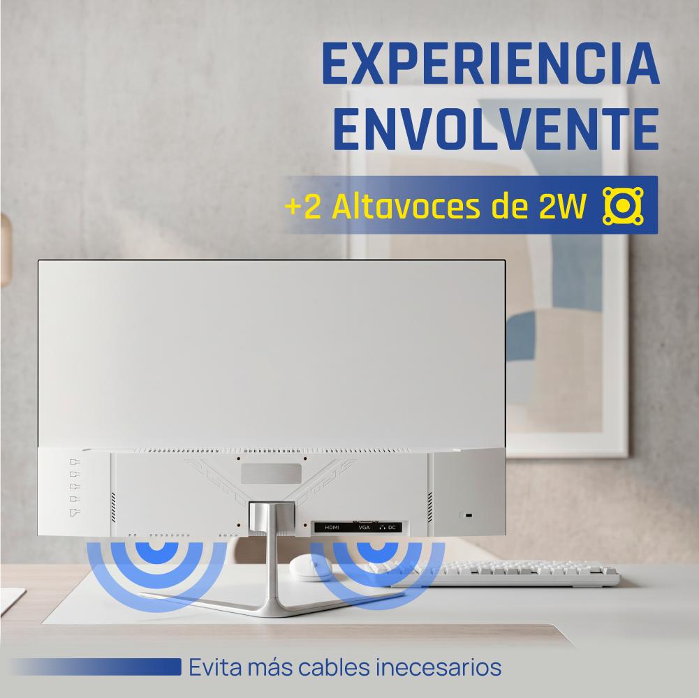 iggual Monitor 24" IPS 1ms FHD 120Hz MM blanco - Imagem de Detalhe 3