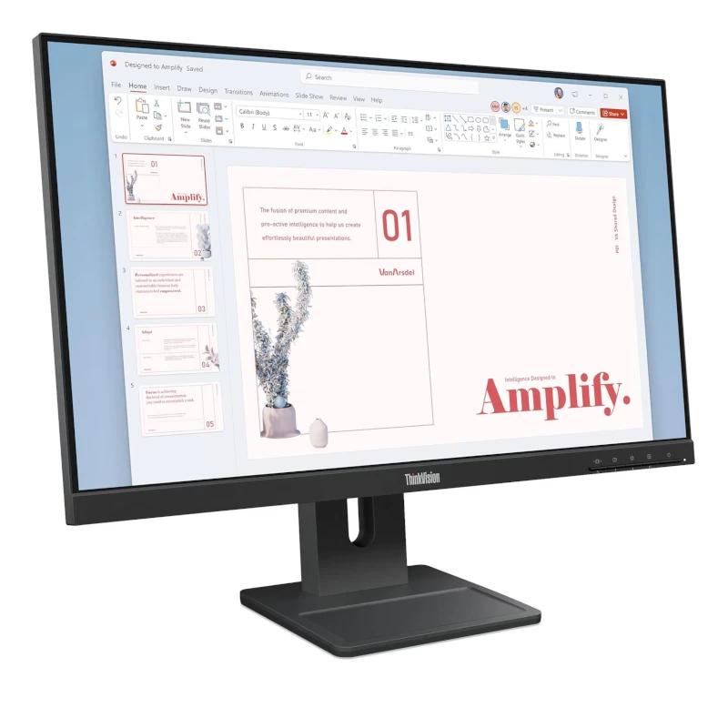 Lenovo TV E24-40 Monitor 23.8" FHD IPS Multimedia - Imagem de Detalhe 1