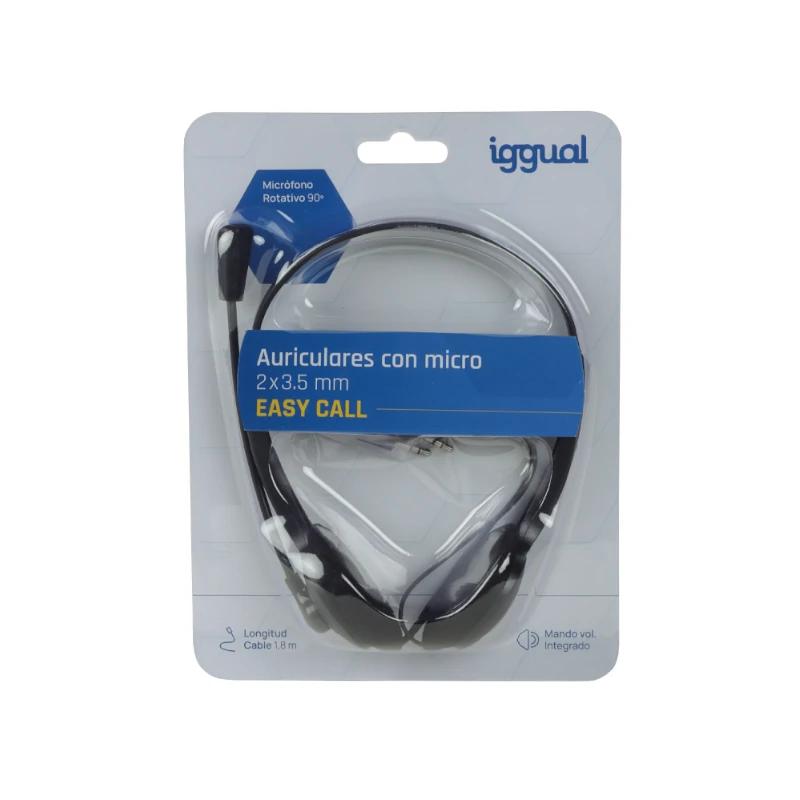 iggual Auriculares com micro 2 x 3.5 mm EASY CALL - Imagem de Detalhe 9