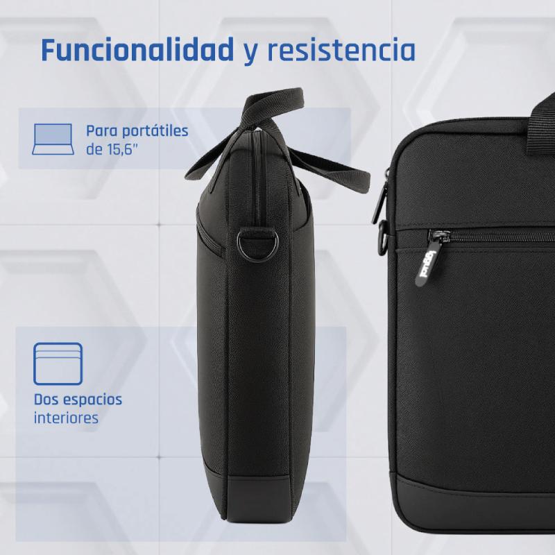 iggual Maletín portátil 15.6" Everyday Use negro - Imagem de Detalhe 8