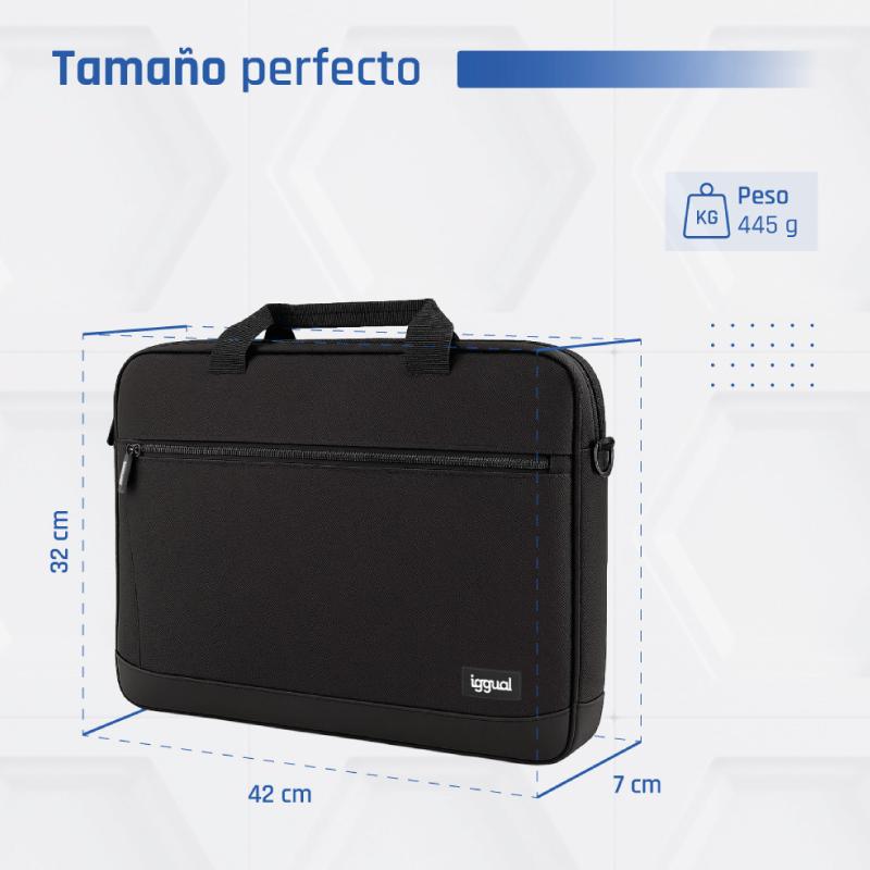 iggual Maletín portátil 15.6" Everyday Use negro - Imagem de Detalhe 10