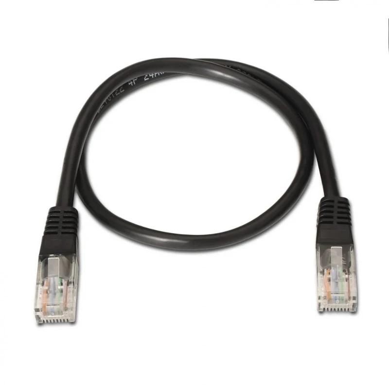 Aisens Latiguillo RJ45 CAT.6 UTP AWG24 negro 3.0m - Imagem de Detalhe 2
