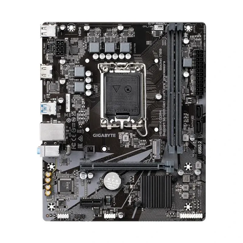 GIGABYTE H610M K DDR4 motherboard Intel H610 Express LGA 1700 micro ATX - Imagem de Detalhe 4