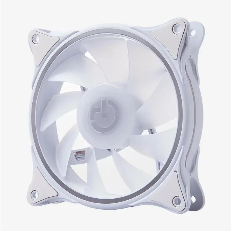 Hiditec N18 ARGB Caixa de computador Ventoinha 12 cm Branco - Imagem de Detalhe 6