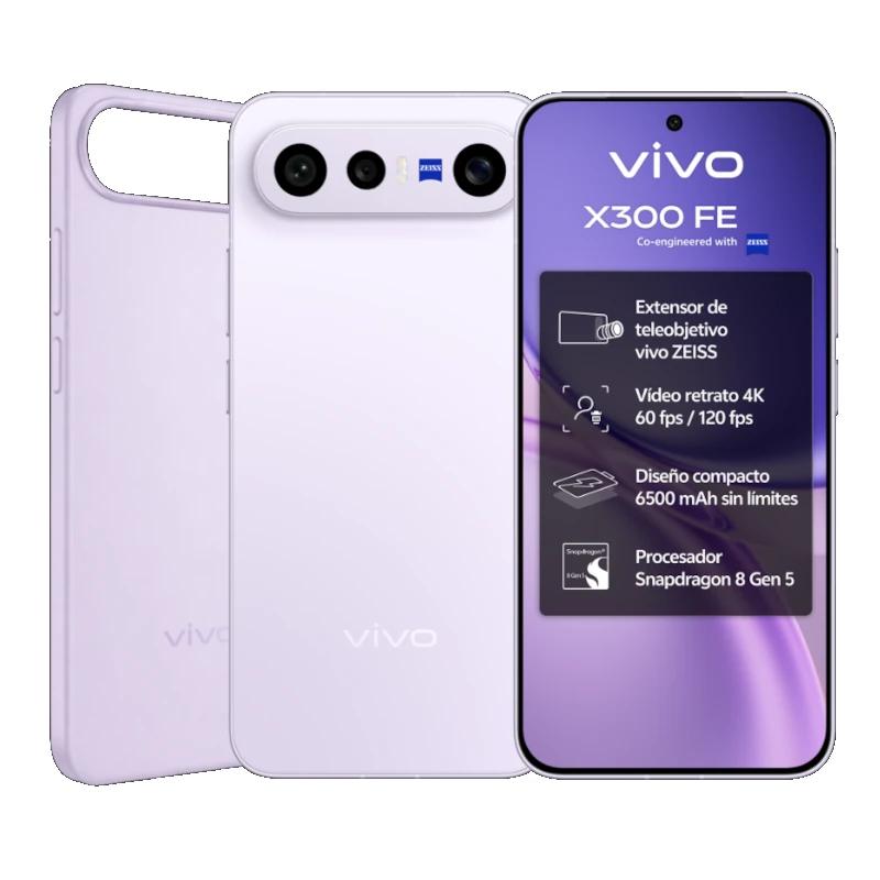 VIVO X300 FE 5G purple + Ch90w + Kit fotografico - Imagem de Detalhe 6