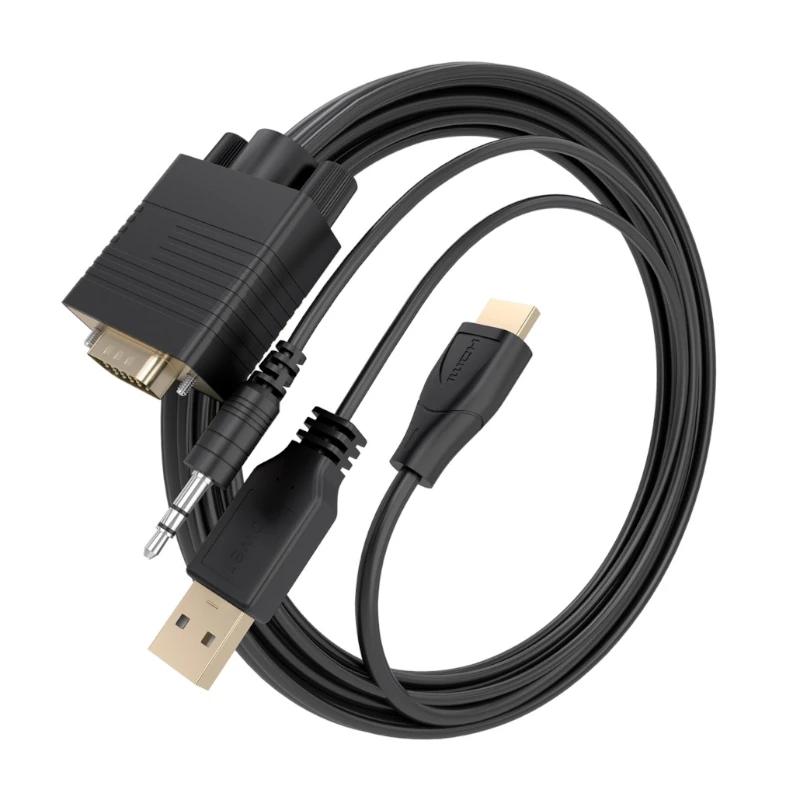 Aisens Cable Conversor SVGA y Audio a HDMI 1m - Imagem de Detalhe 3