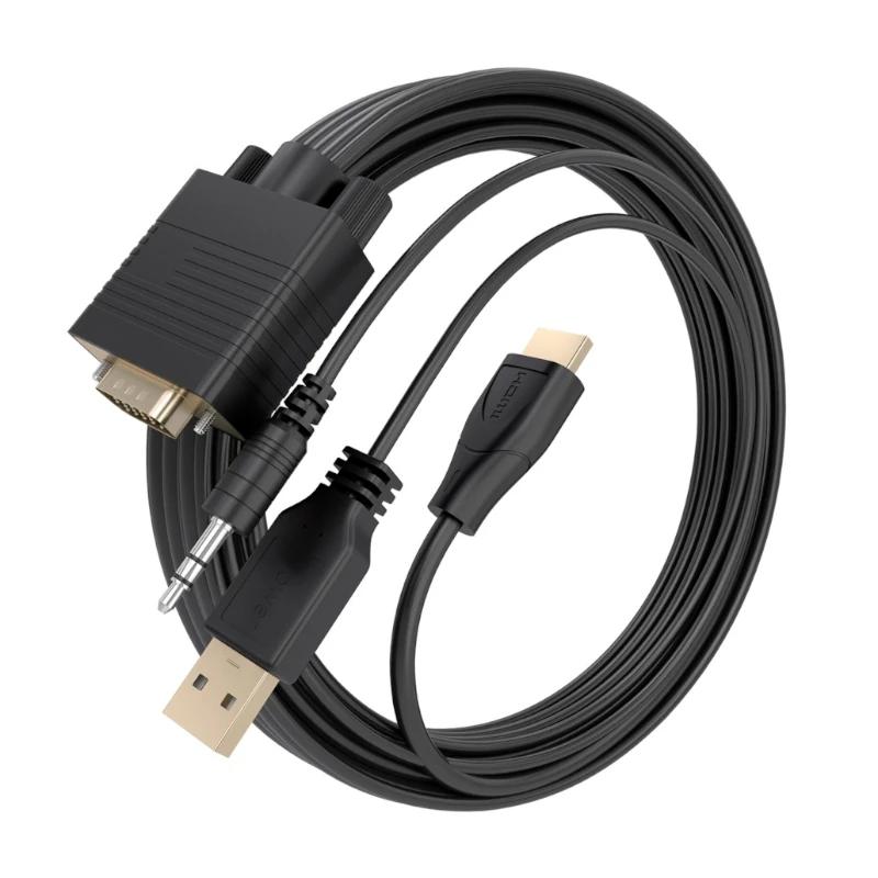 Aisens Cable Conversor SVGA y Audio a HDMI 2m - Imagem de Detalhe 3